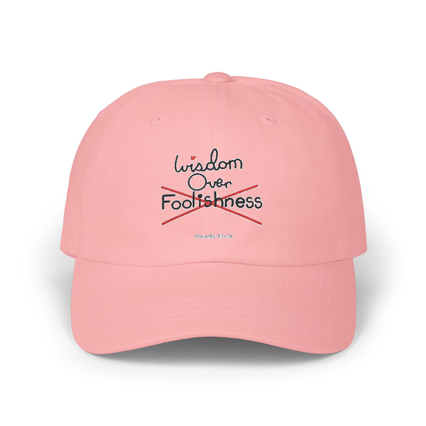 Wisdom Over Foolishness Cap