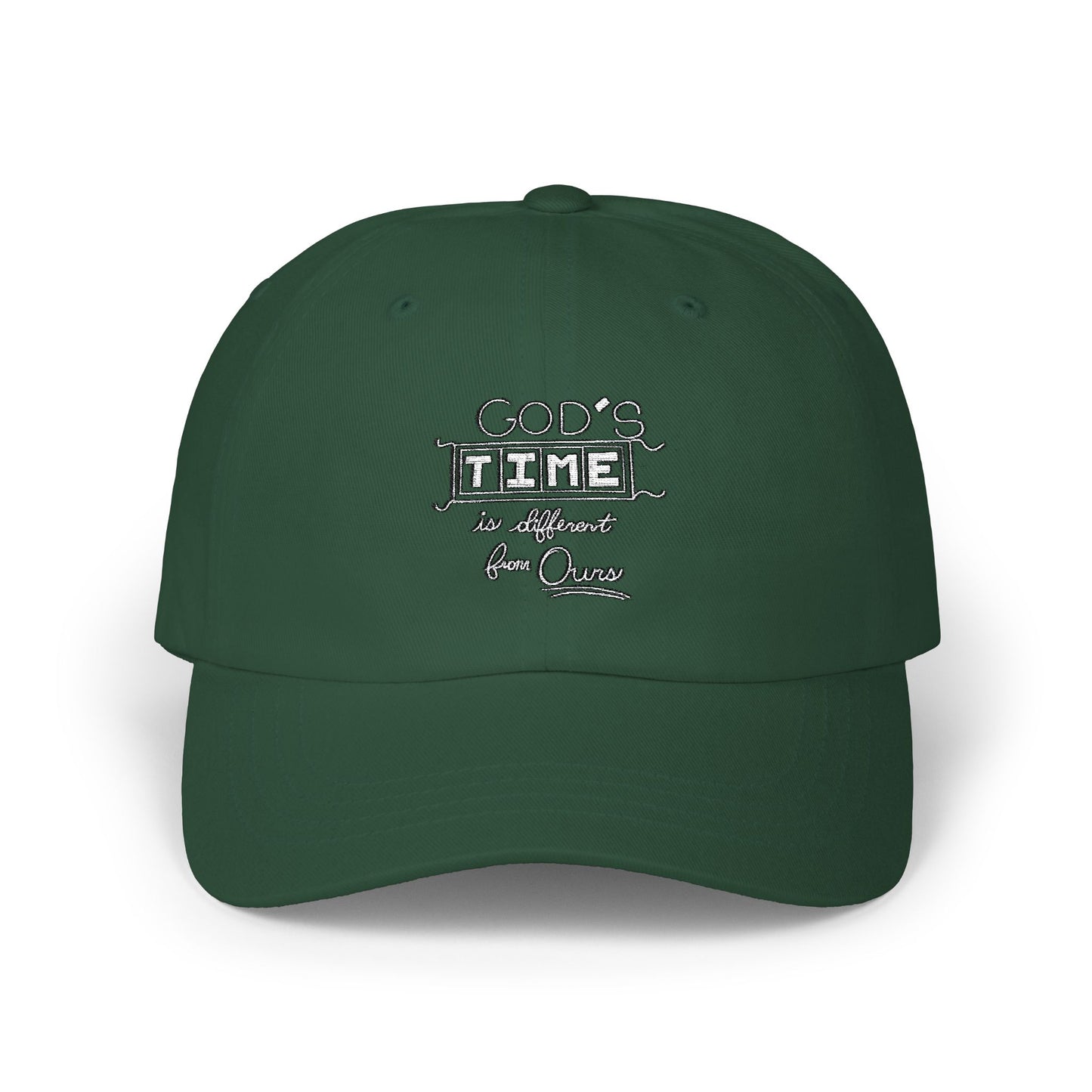God's Time Is Different Than Ours Cap