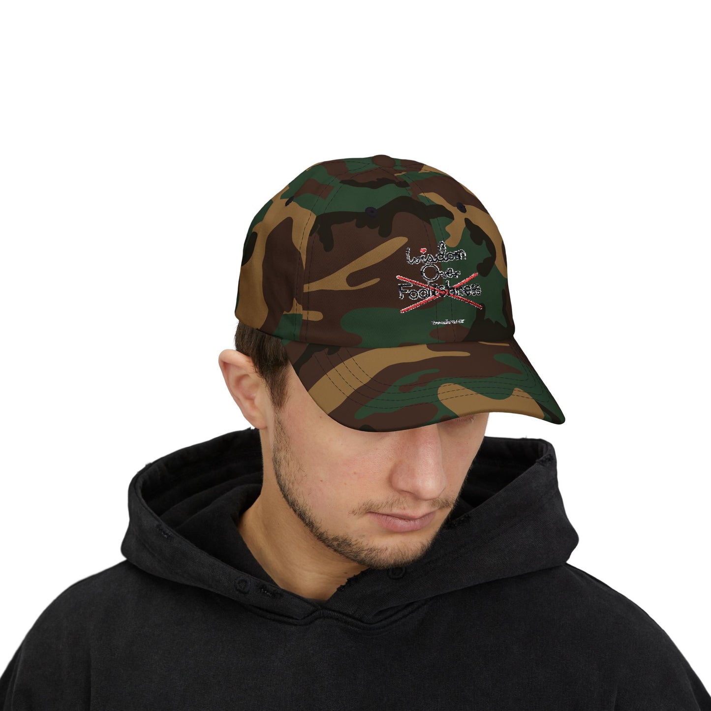 Wisdom Over Foolishness Cap