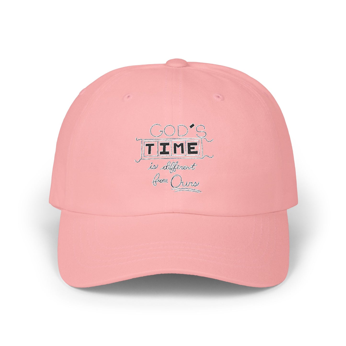 God's Time Is Different From Ours Cap