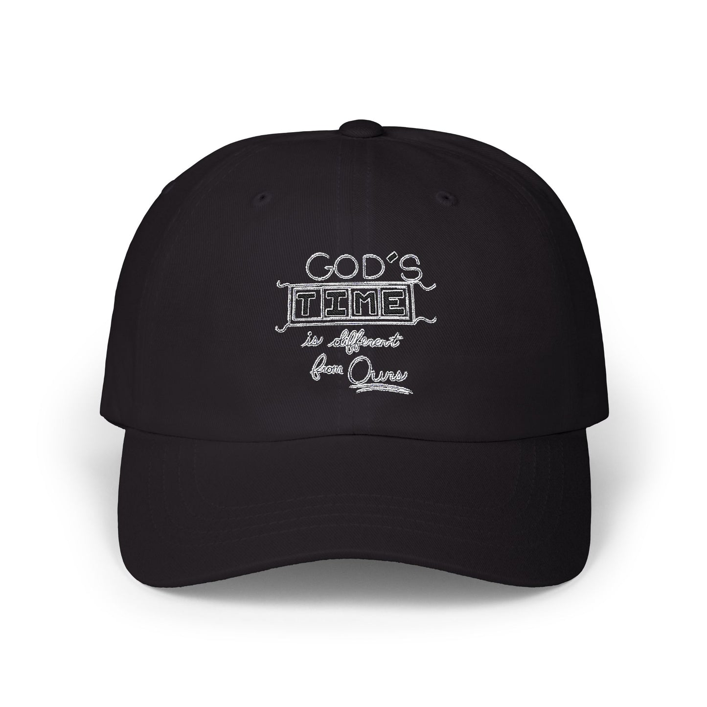 God's Time Is Different From Ours Cap