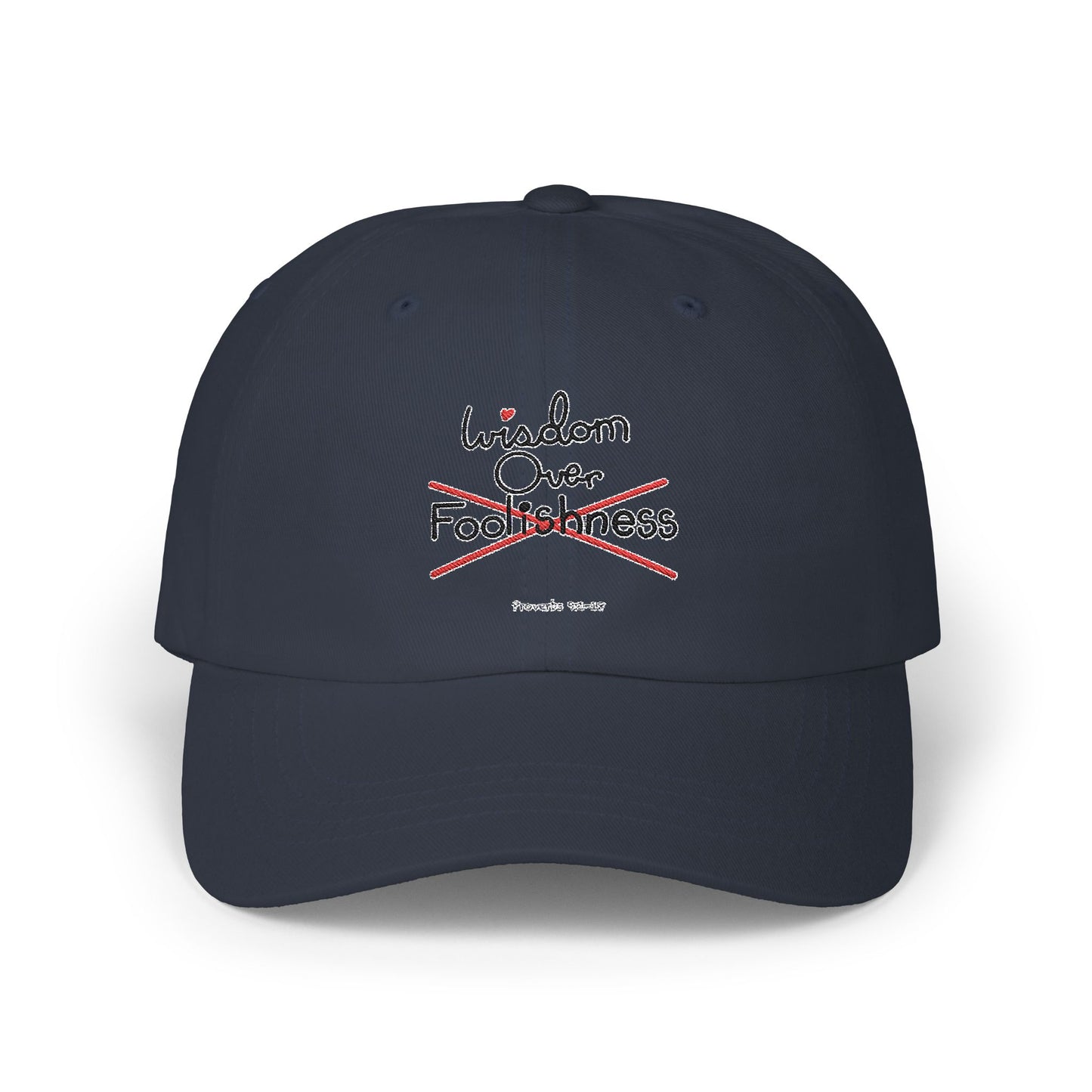 Wisdom Over Foolishness Cap