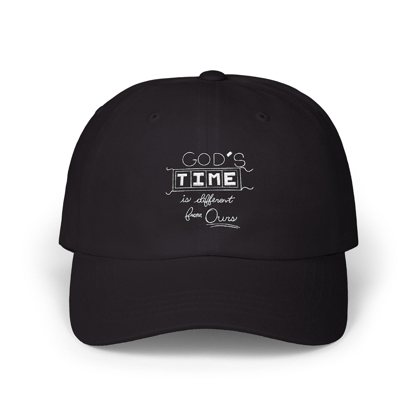 God's Time Is Different Than Ours Cap