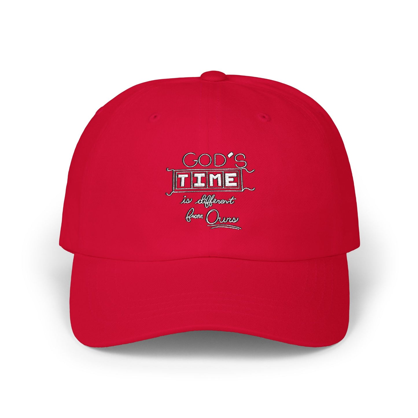 God's Time Is Different Than Ours Cap