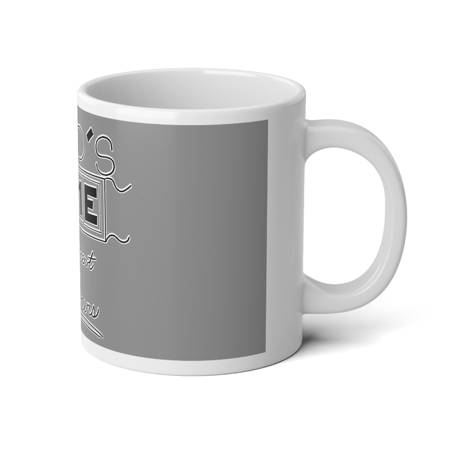 God's Time Is Different From Ours Jumbo Mug