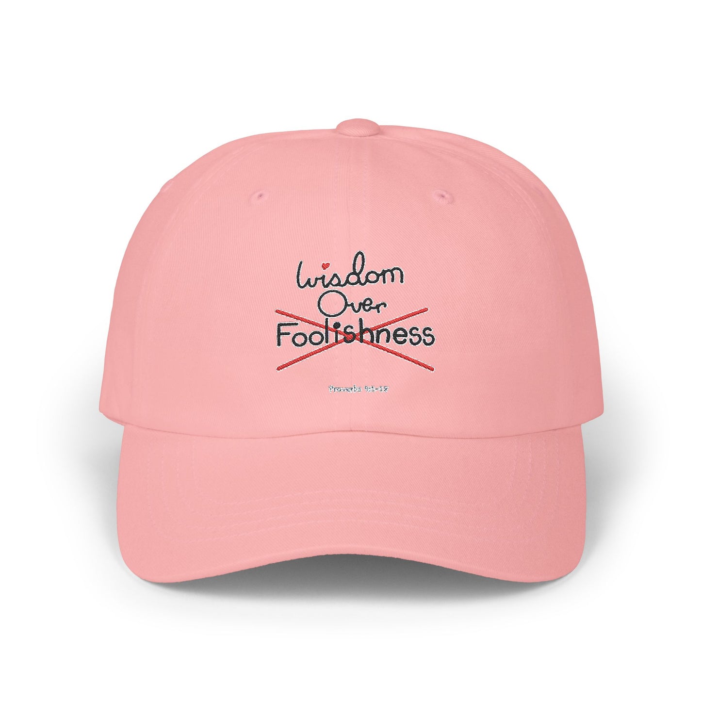 Wisdom Over Foolishness Cap
