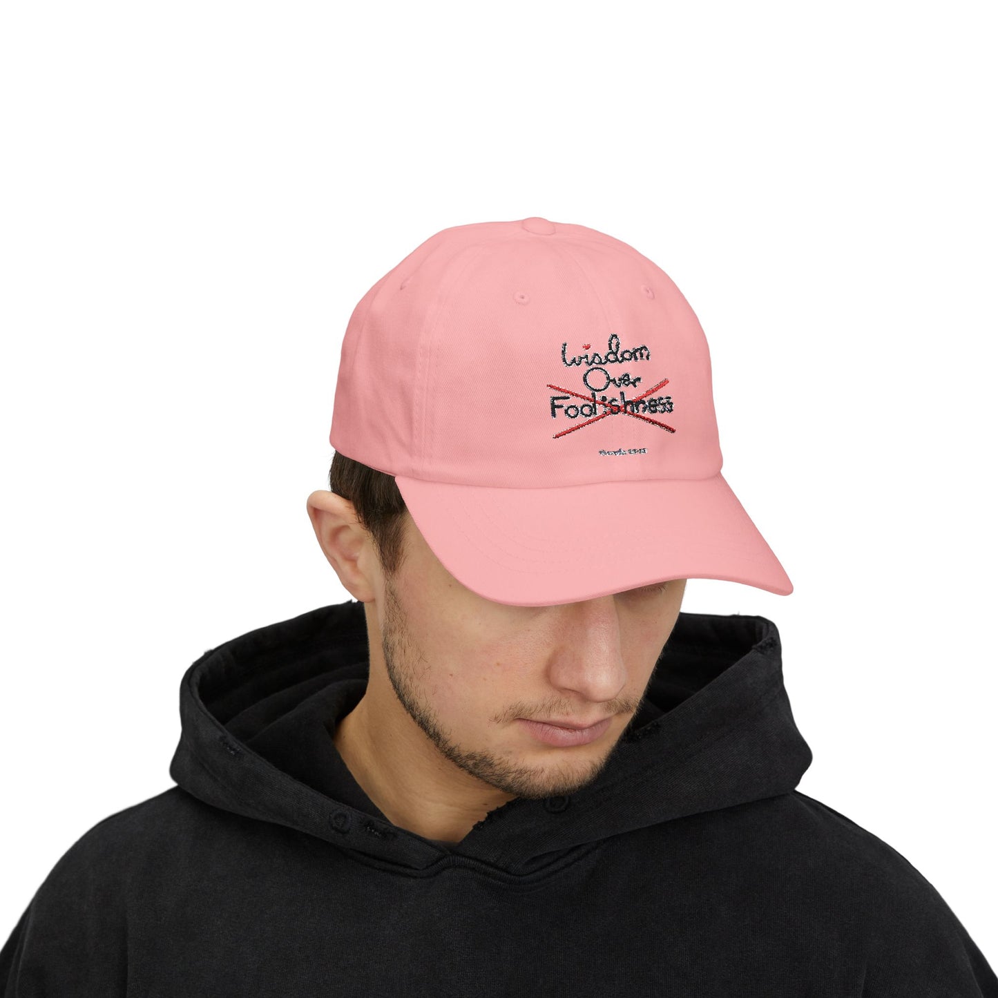 Wisdom Over Foolishness Cap
