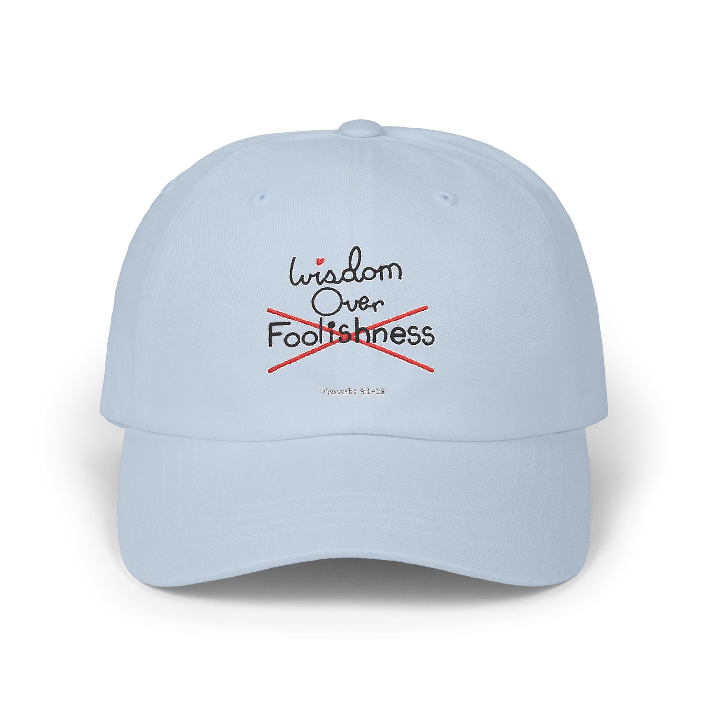 Wisdom Over Foolishness Cap