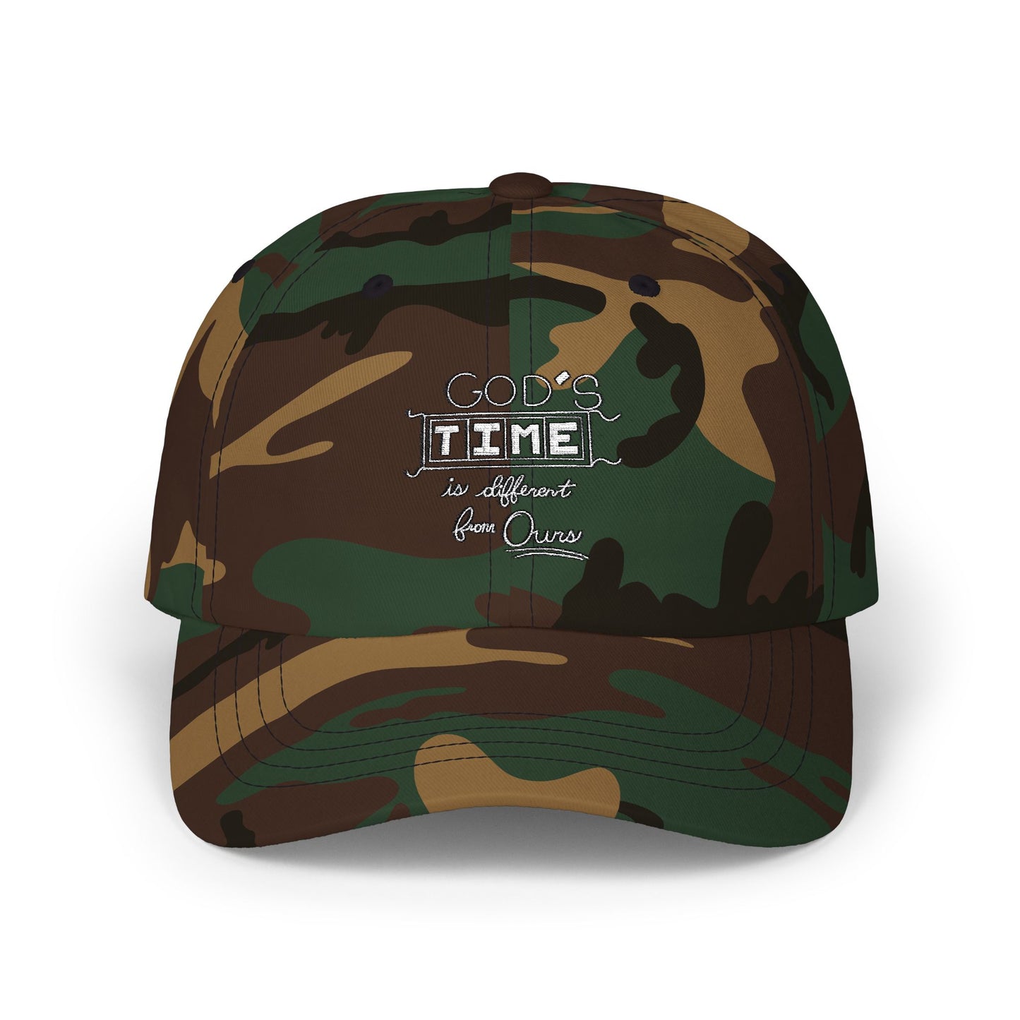 God's Time Is Different Than Ours Cap