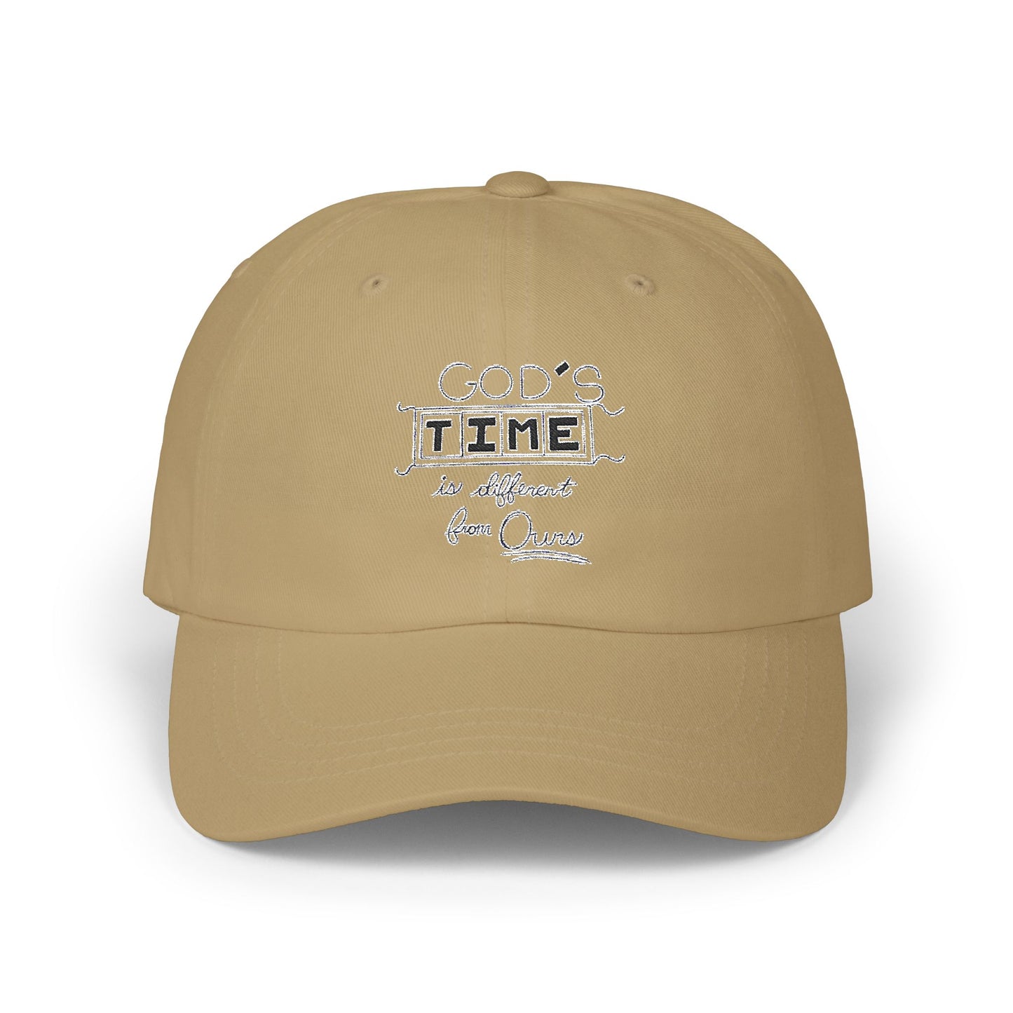 God's Time Is Different From Ours Cap