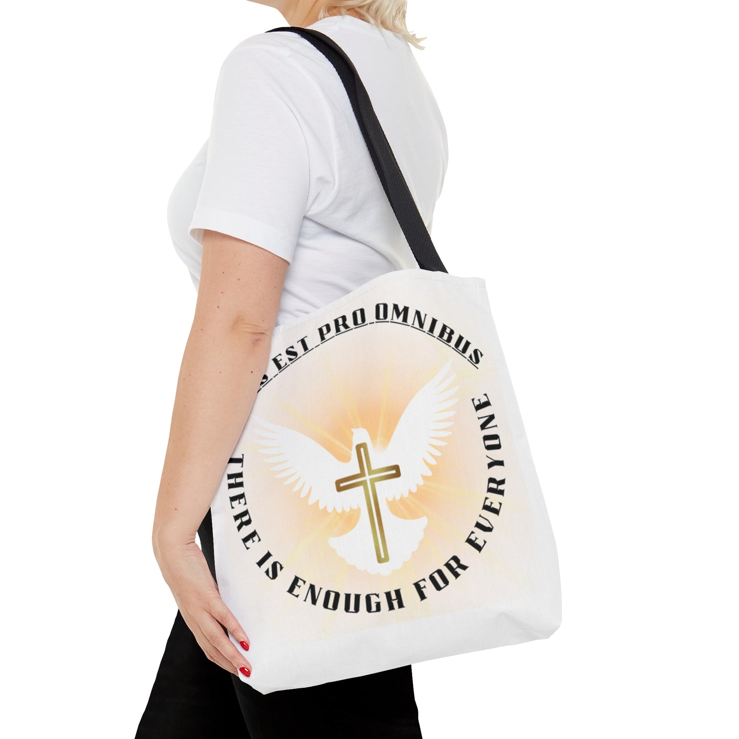 Satis Est Pro Omnibus Tote Bag