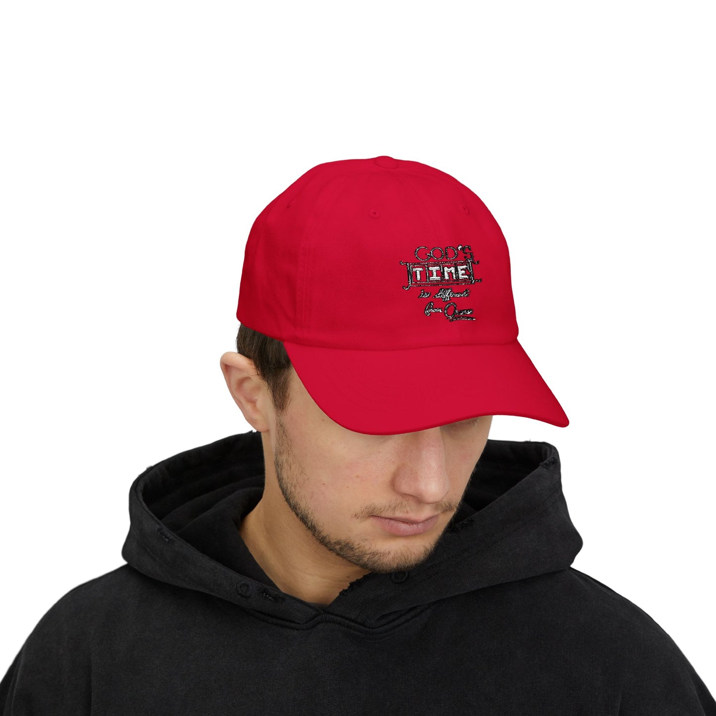 God's Time Is Different Than Ours Cap