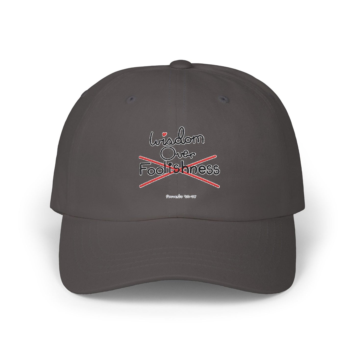 Wisdom Over Foolishness Cap