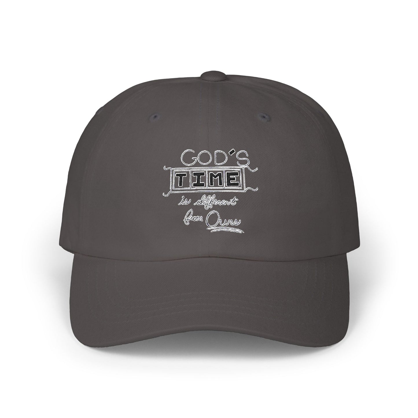 God's Time Is Different From Ours Cap