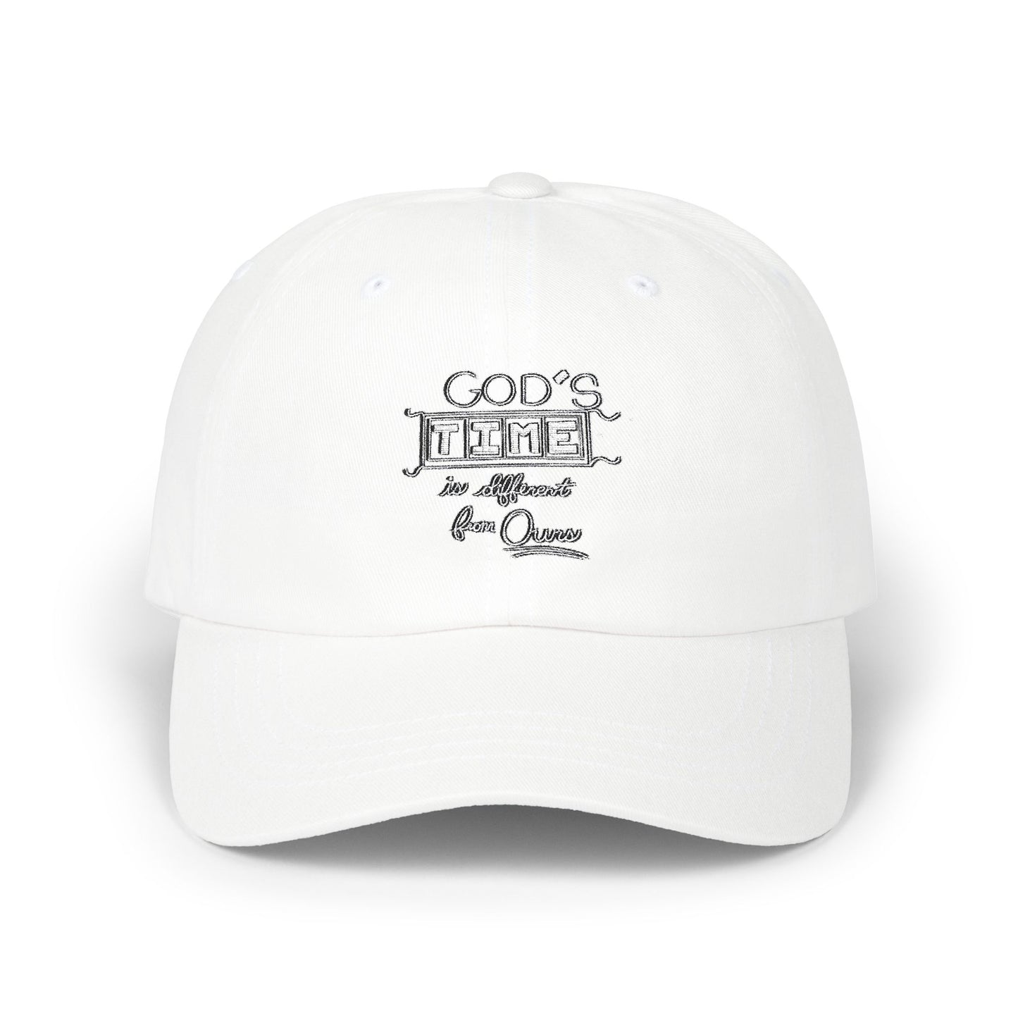 God's Time Is Different Than Ours Cap