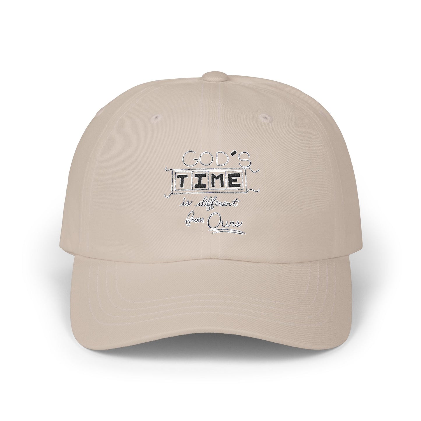 God's Time Is Different From Ours Cap