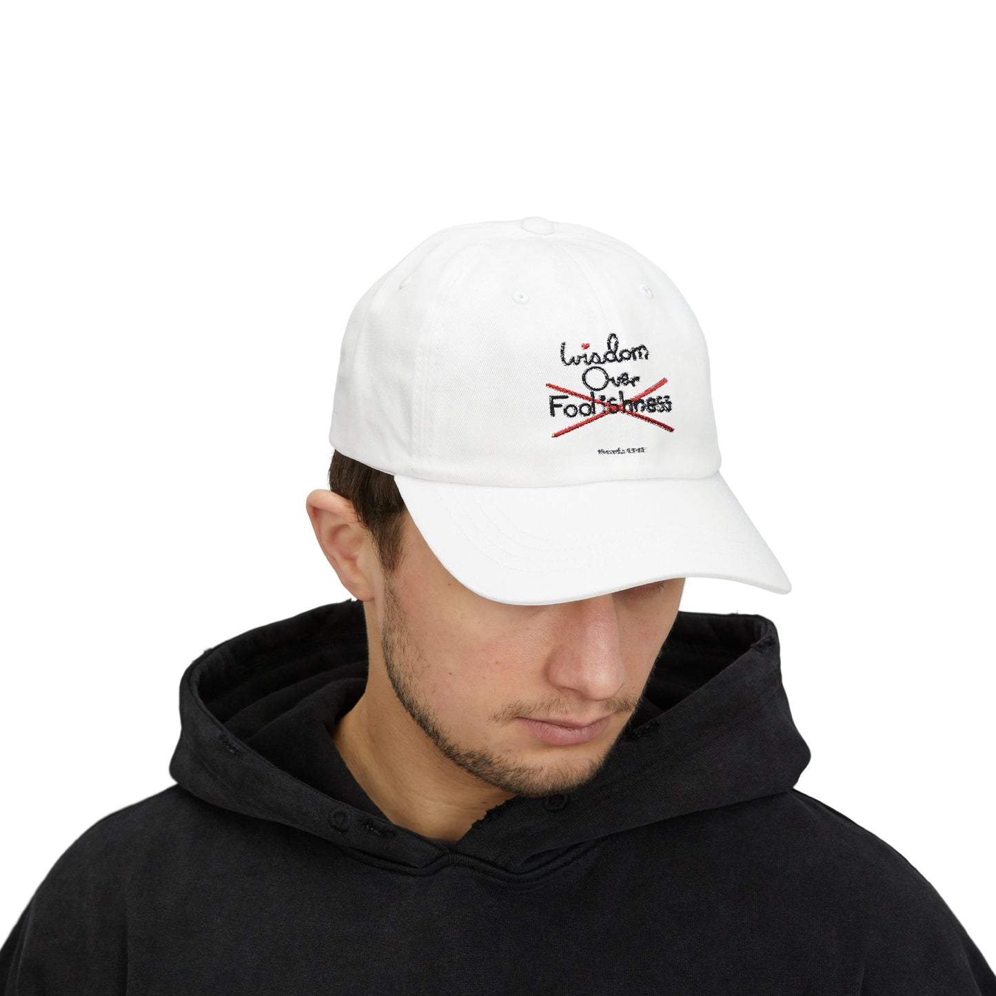 Wisdom Over Foolishness Cap