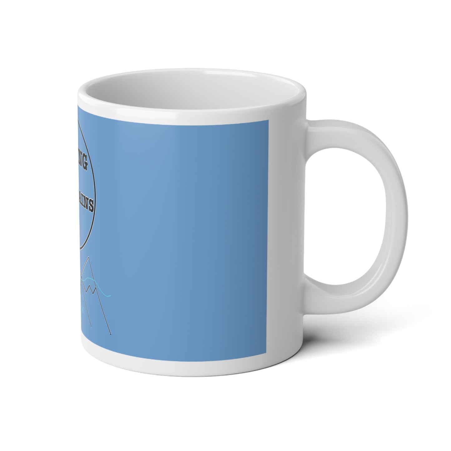 Moving Mountains Jumbo Mug