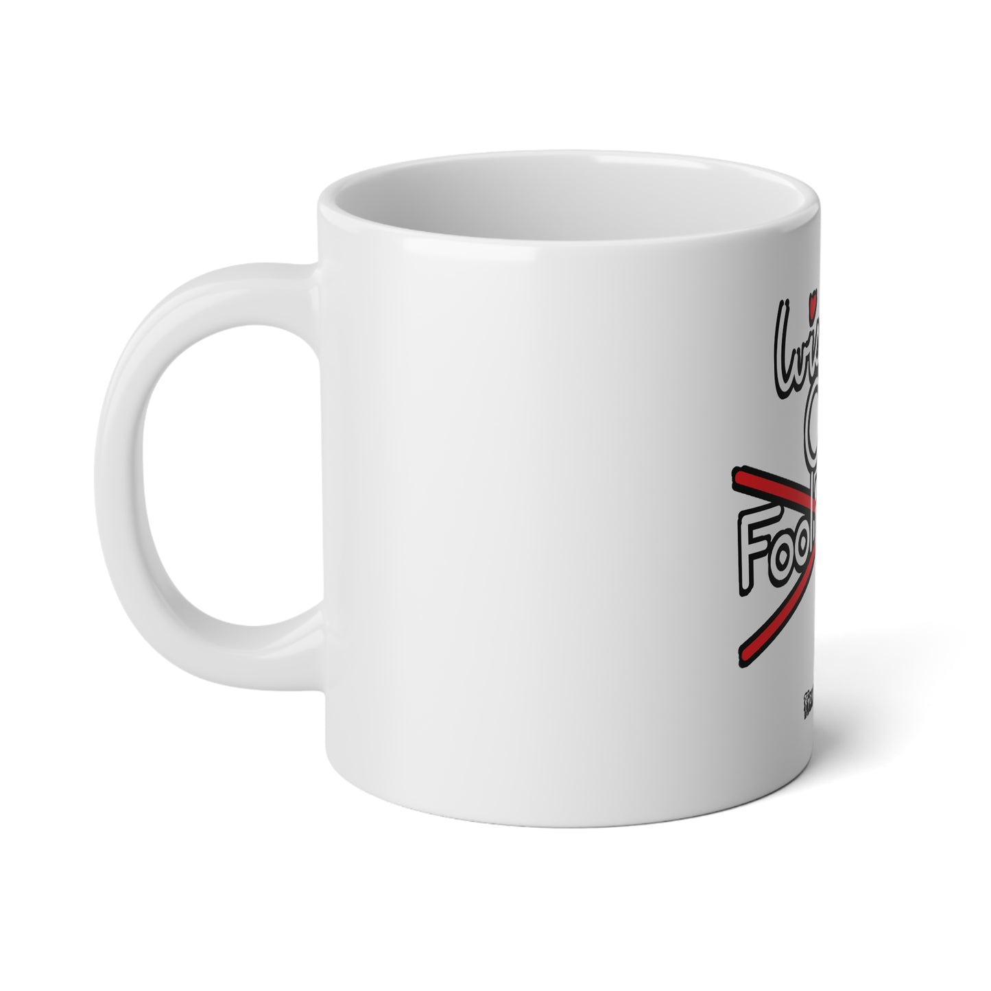 Wisdom Over Foolishness Jumbo Mug