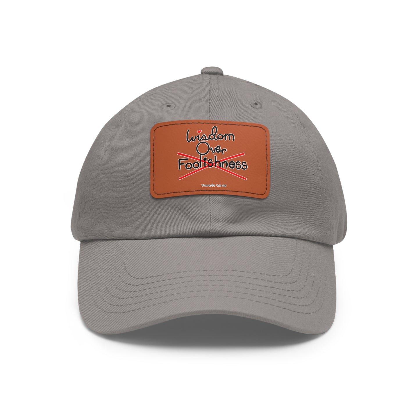 Wisdom Over Foolishness Cap