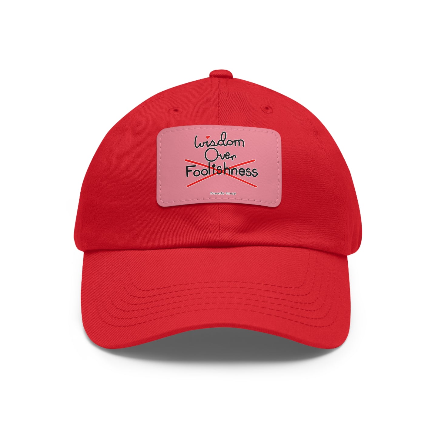 Wisdom Over Foolishness Cap