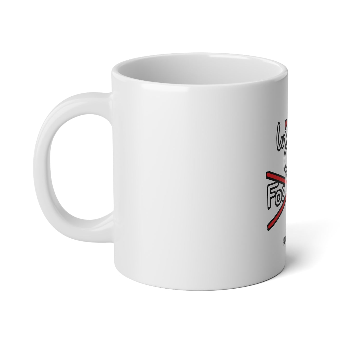 Wisdom Over Foolishness Jumbo Mug