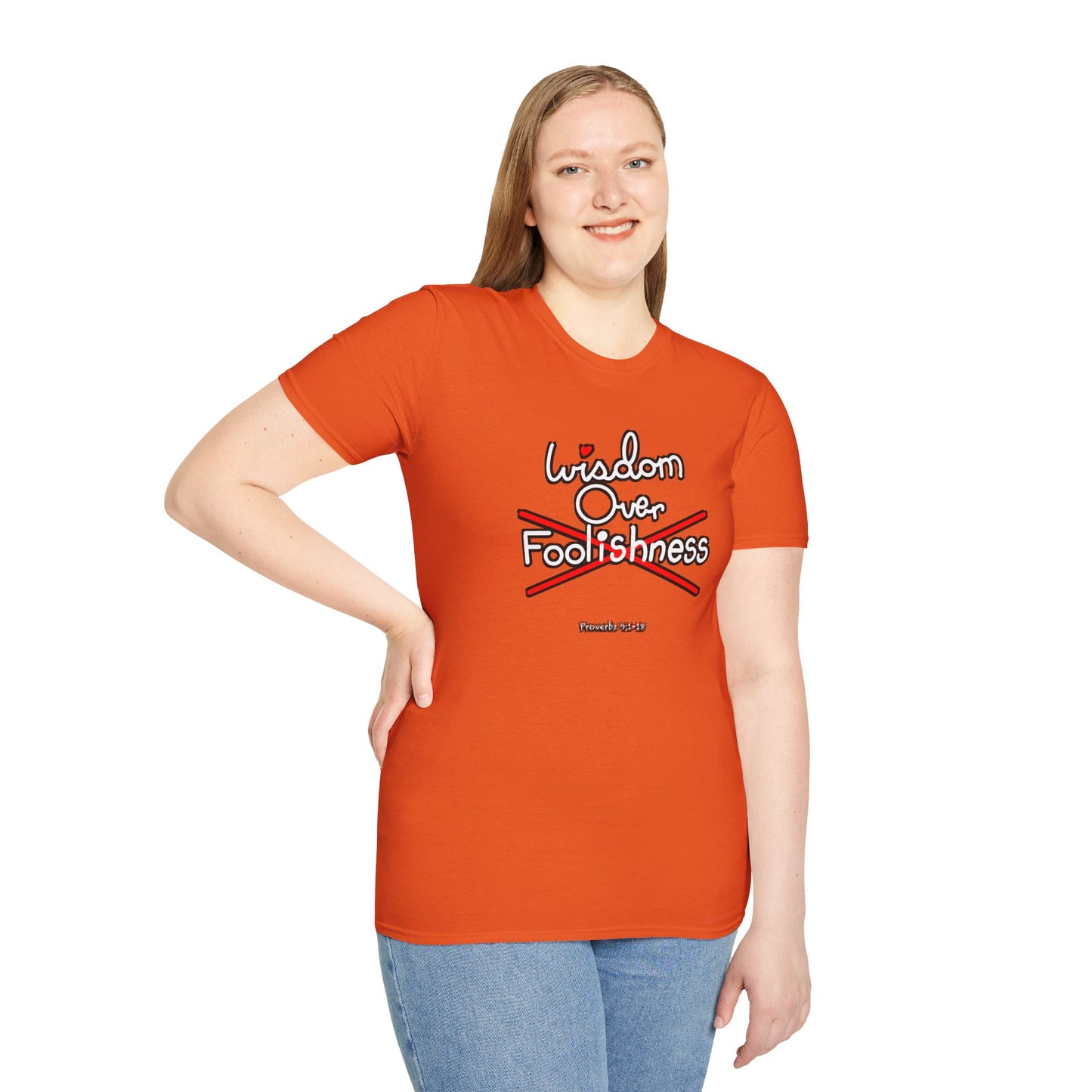 Wisdom Over Foolishness Tee