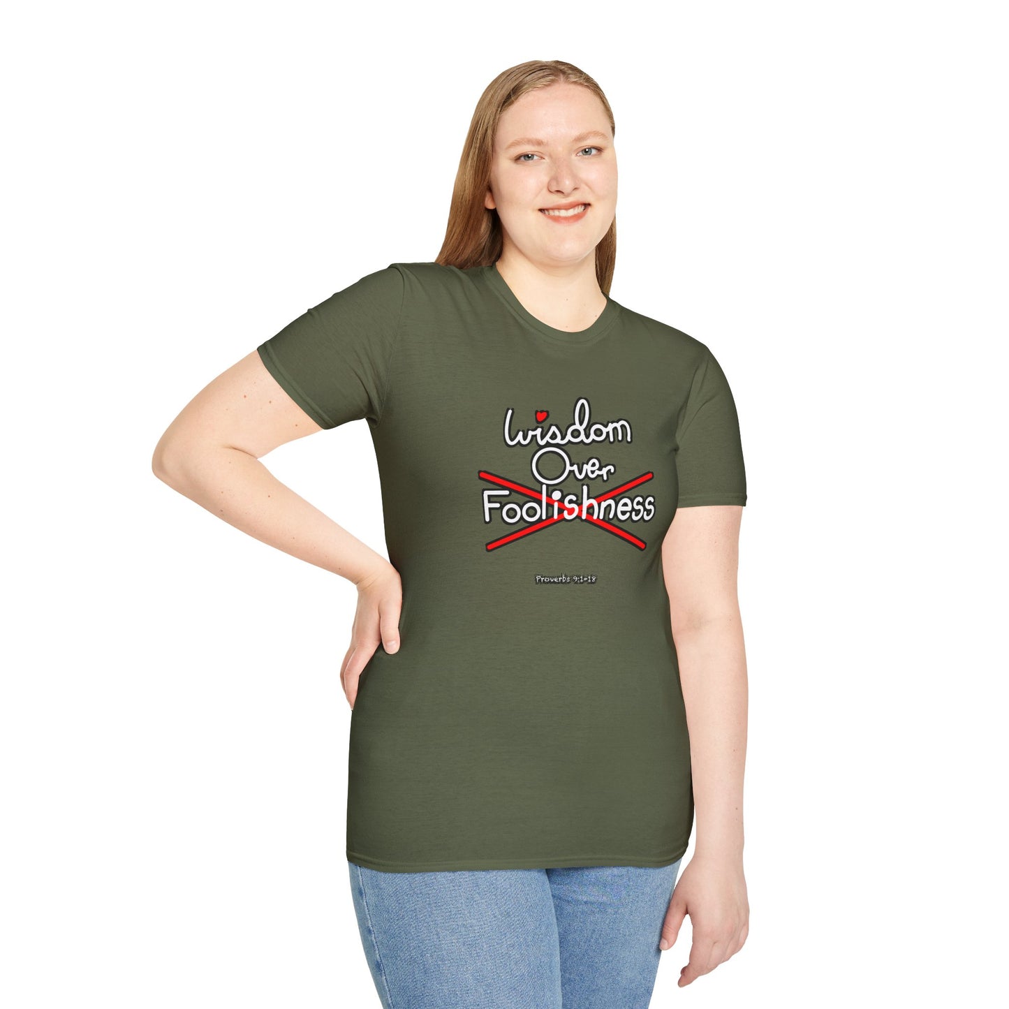 Wisdom Over Foolishness Tee