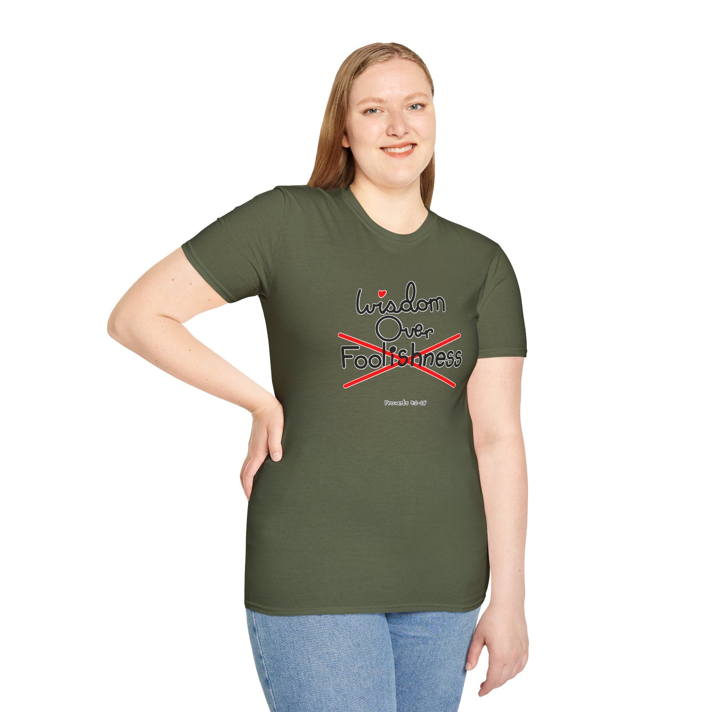 Wisdom Over Foolishness Tee