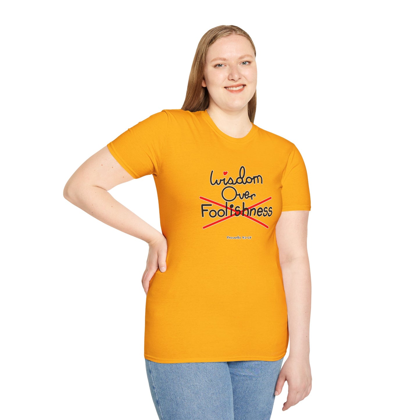 Wisdom Over Foolishness Tee