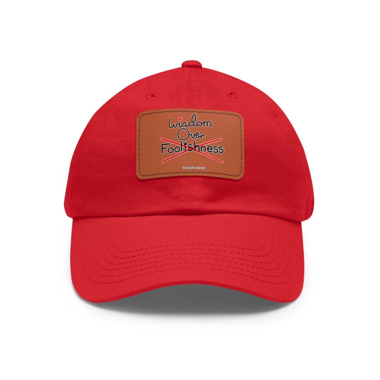Wisdom Over Foolishness Cap