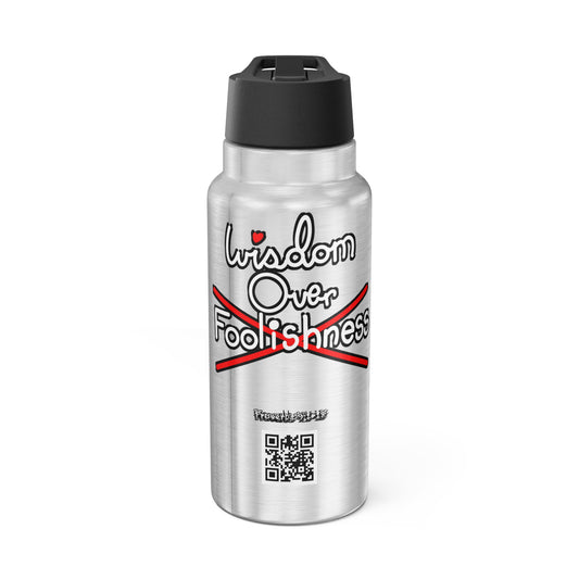 Wisdom Over Foolishness Tumbler