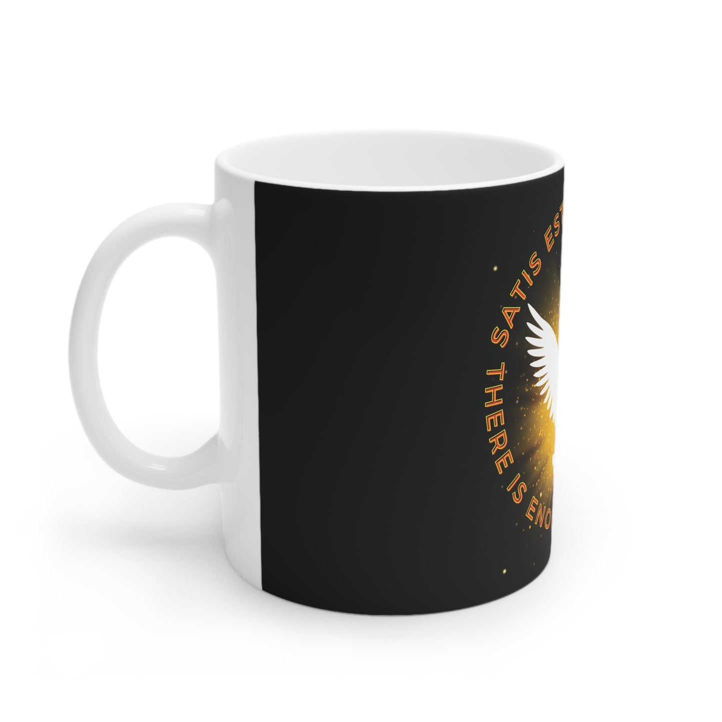 Satis Est Pro Omnibus Ceramic Mug