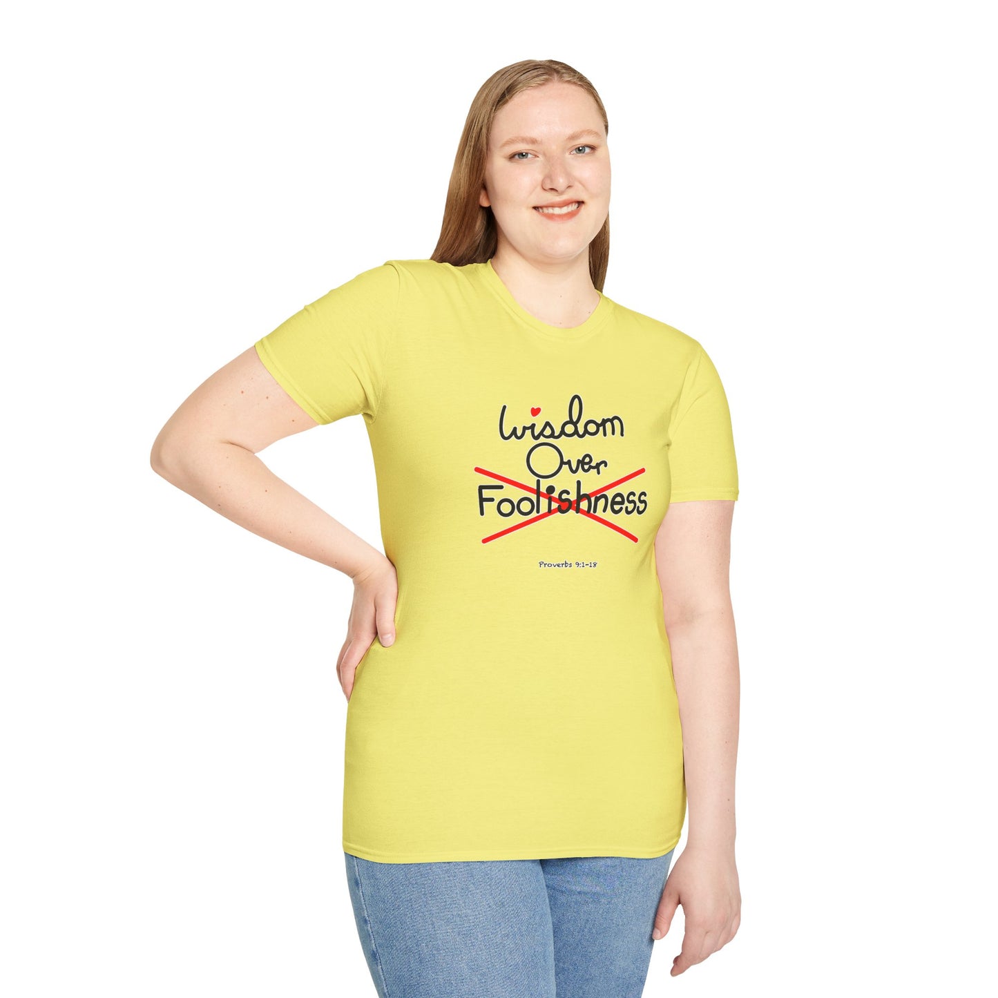 Wisdom Over Foolishness Tee