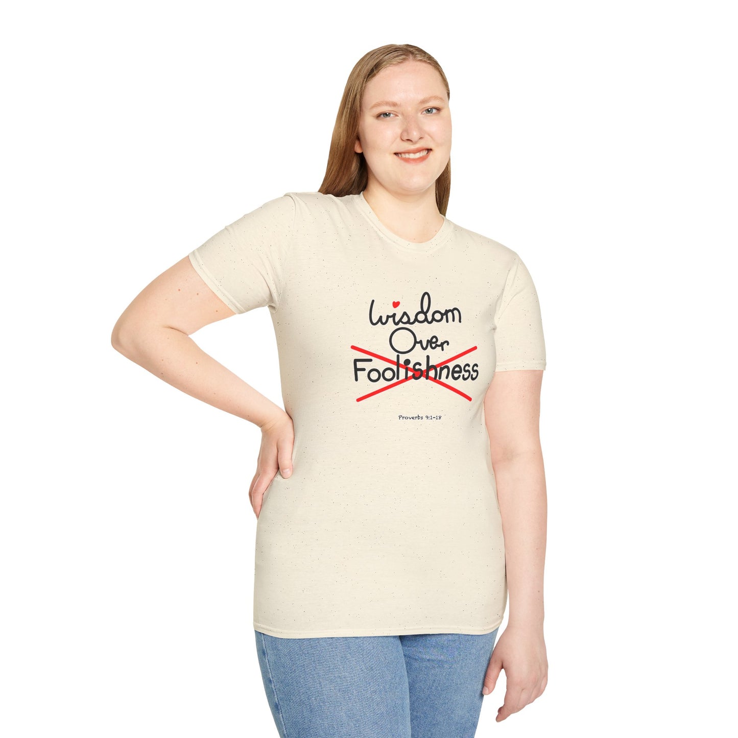 Wisdom Over Foolishness Tee