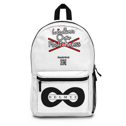 Wisdom Over Foolishness Backpack