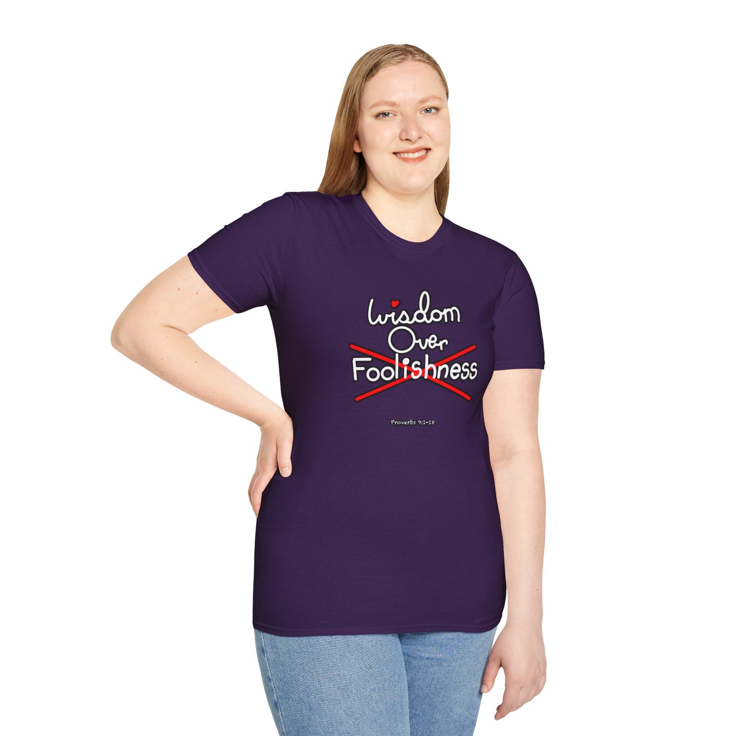 Wisdom Over Foolishness Tee