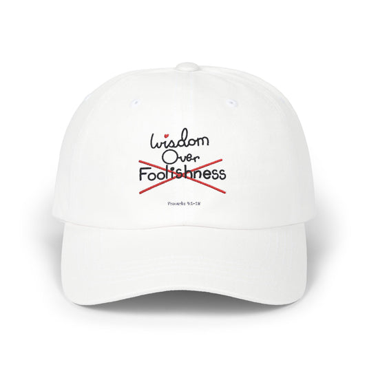Wisdom Over Foolishness Cap