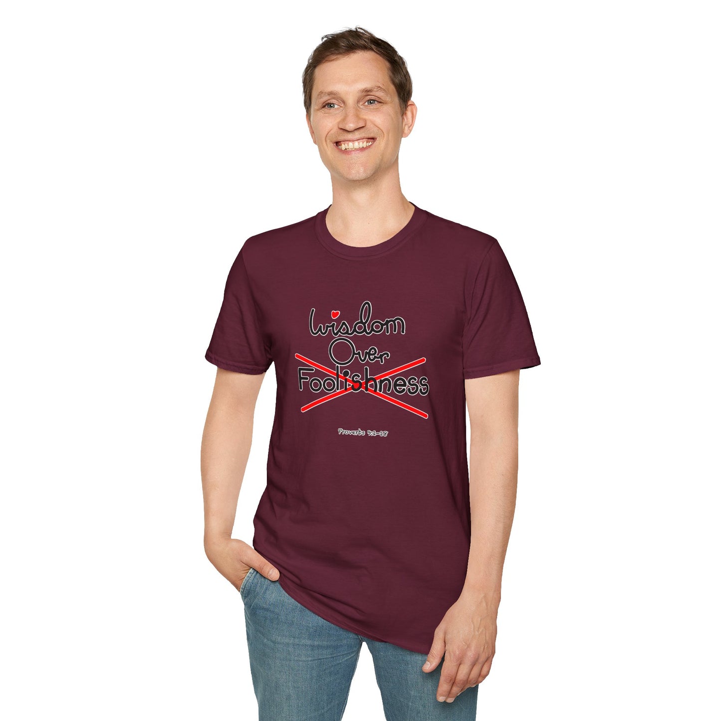 Wisdom Over Foolishness Tee
