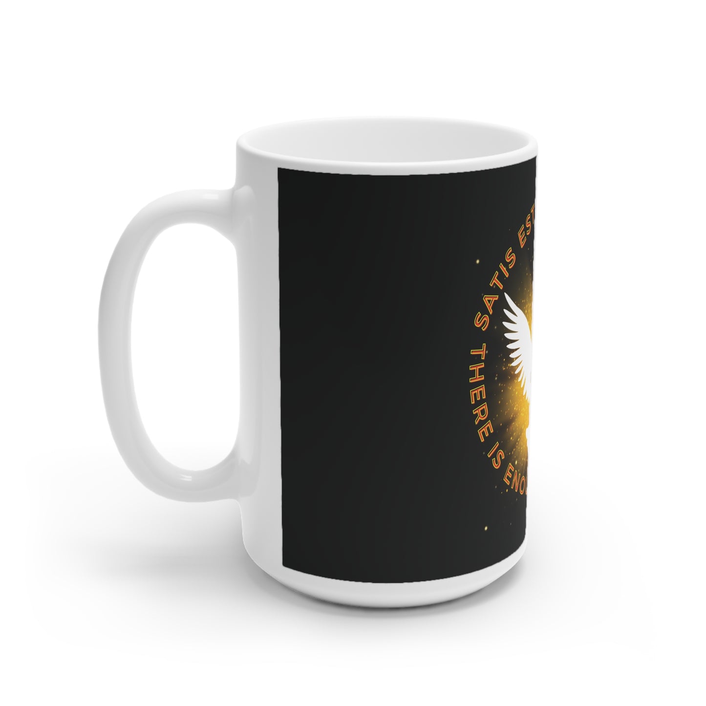 Satis Est Pro Omnibus Ceramic Mug
