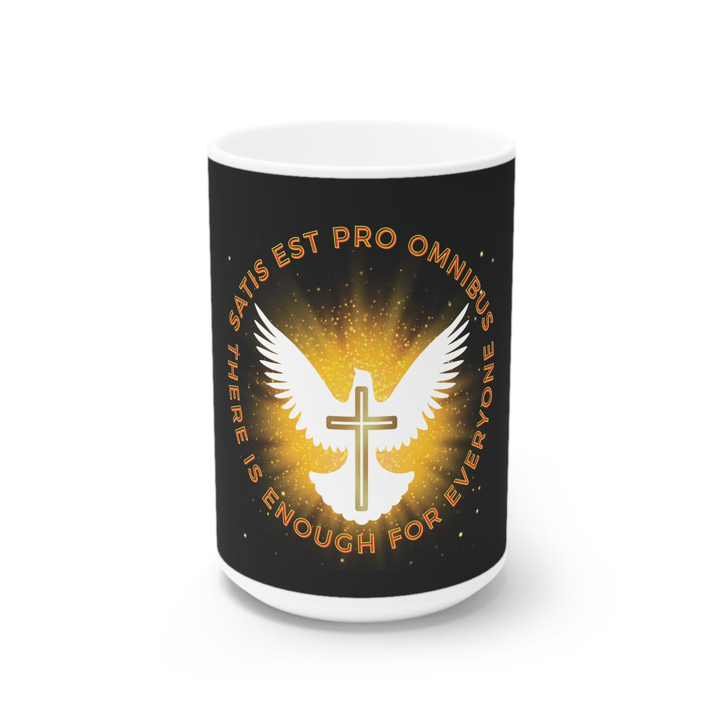 Satis Est Pro Omnibus Ceramic Mug