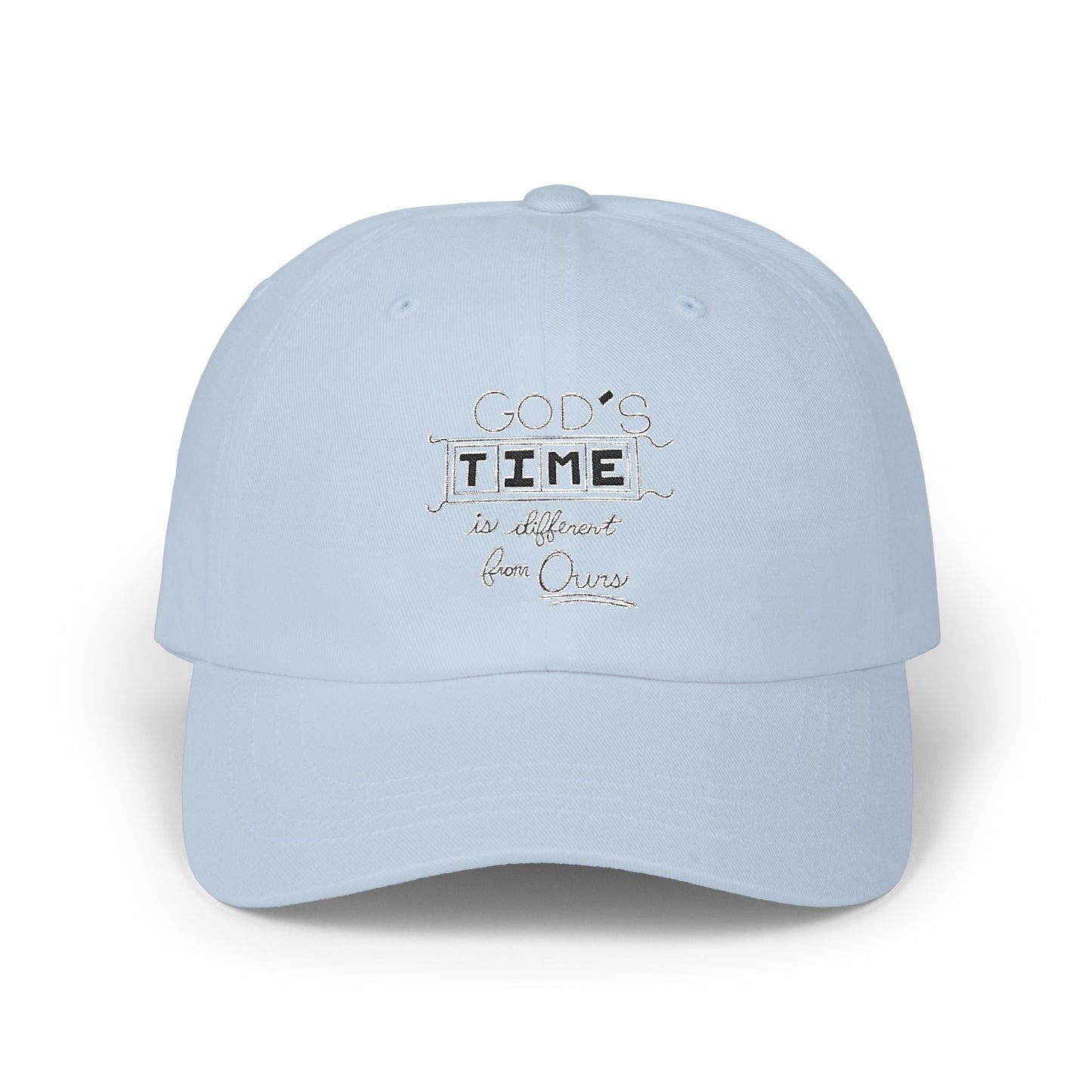 God's Time Is Different From Ours Cap