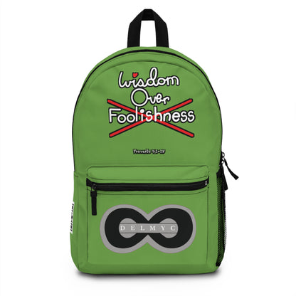 Wisdom Over Foolishness Backpack
