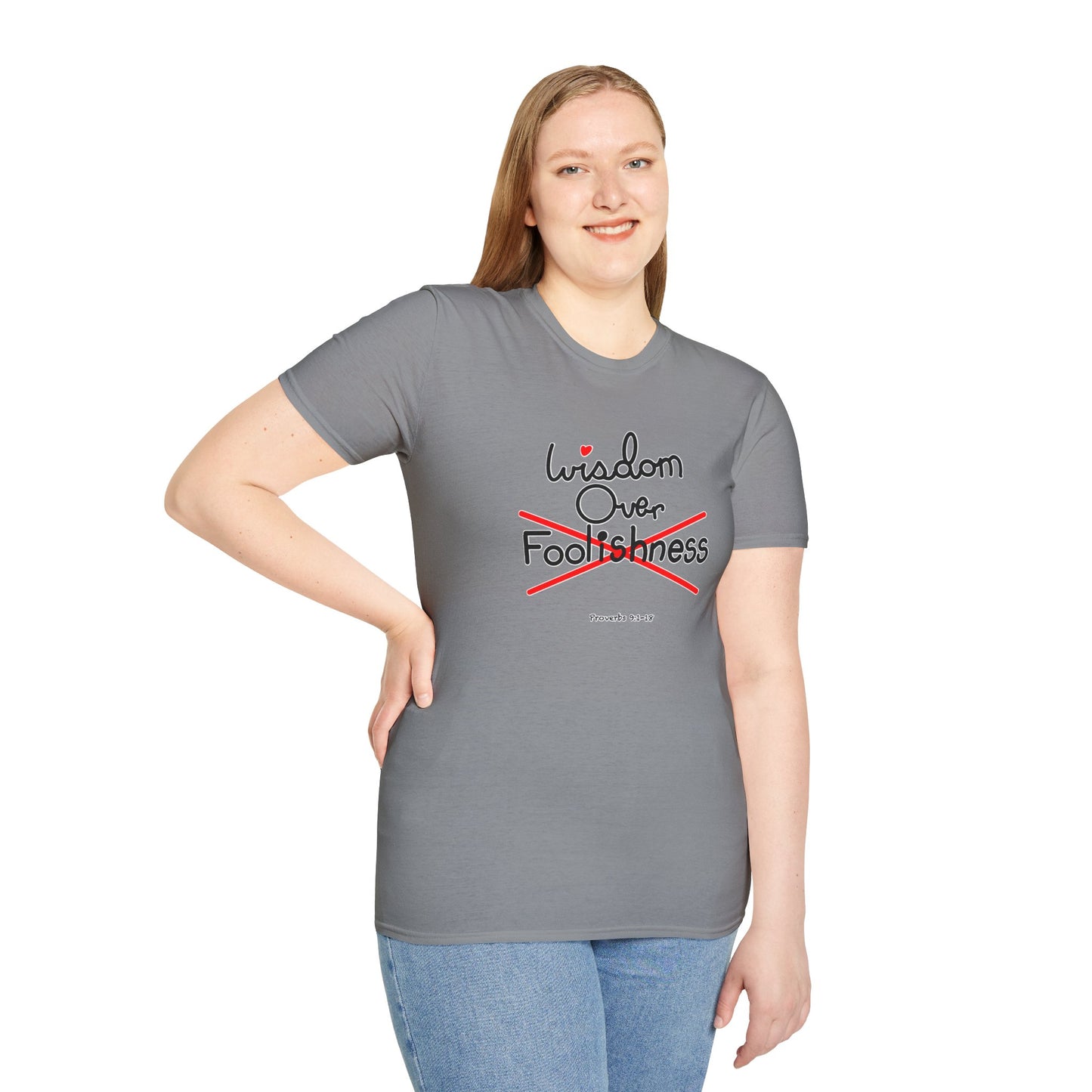 Wisdom Over Foolishness Tee