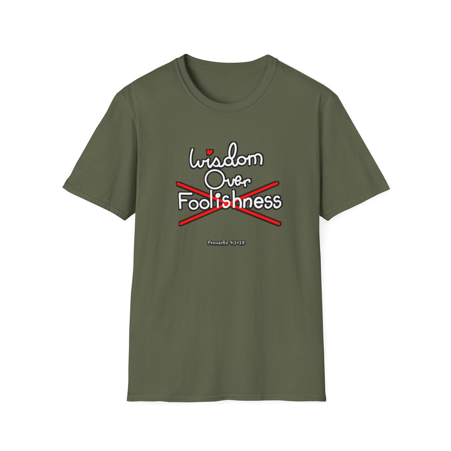 Wisdom Over Foolishness Tee
