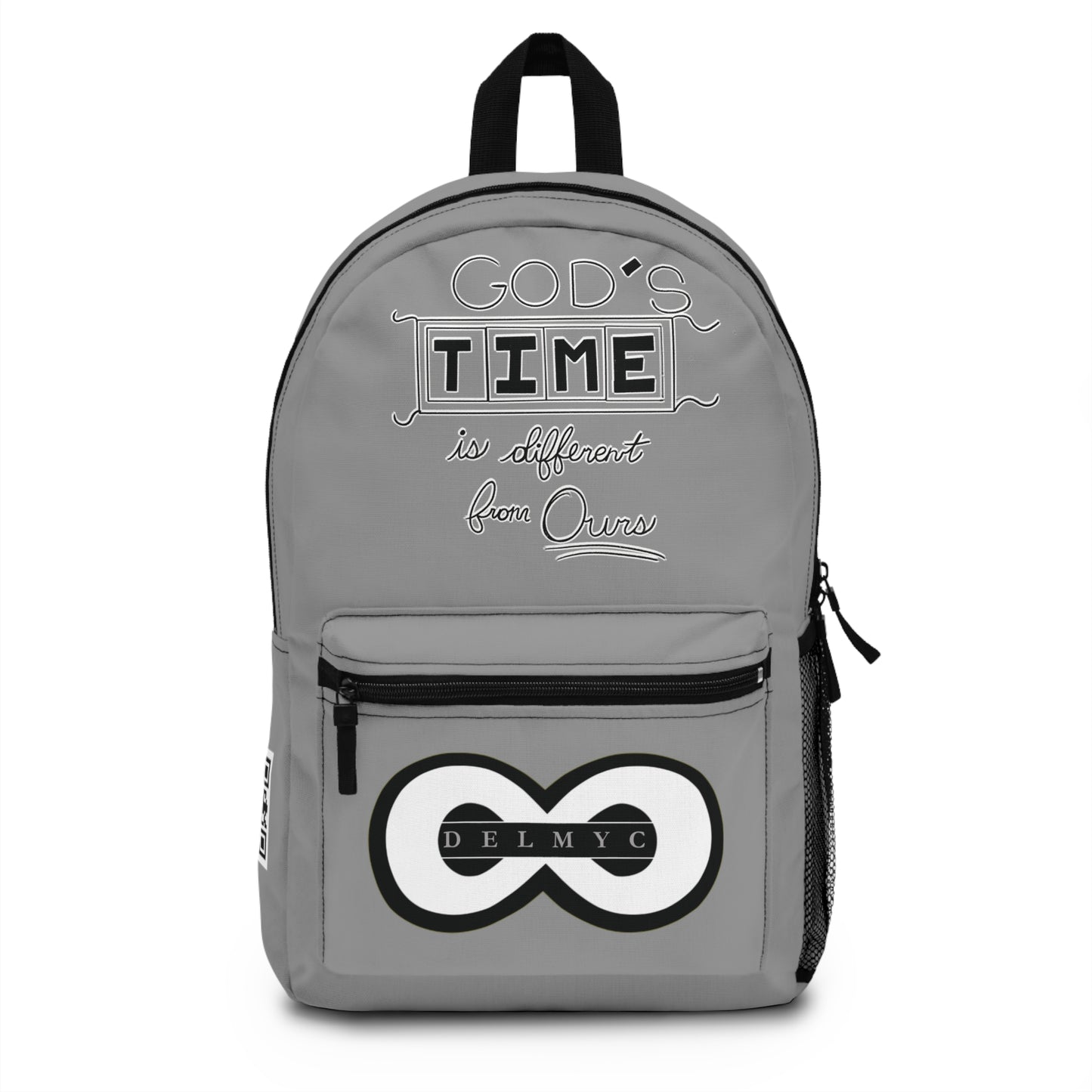 God's Time Is Different From Ours Backpack
