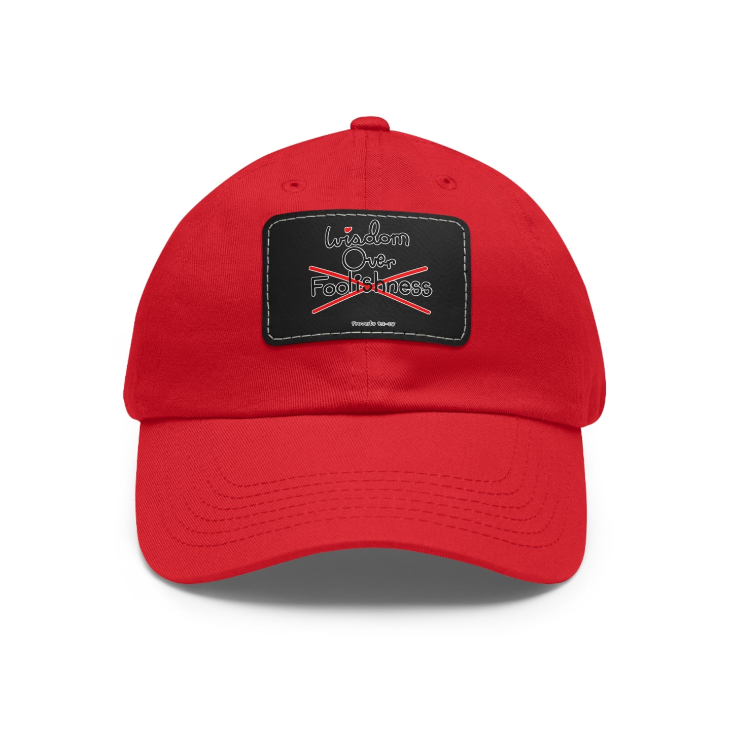 Wisdom Over Foolishness Cap