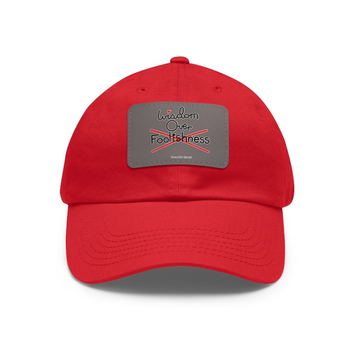 Wisdom Over Foolishness Cap